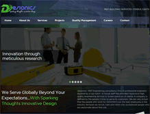 Tablet Screenshot of desionics.com